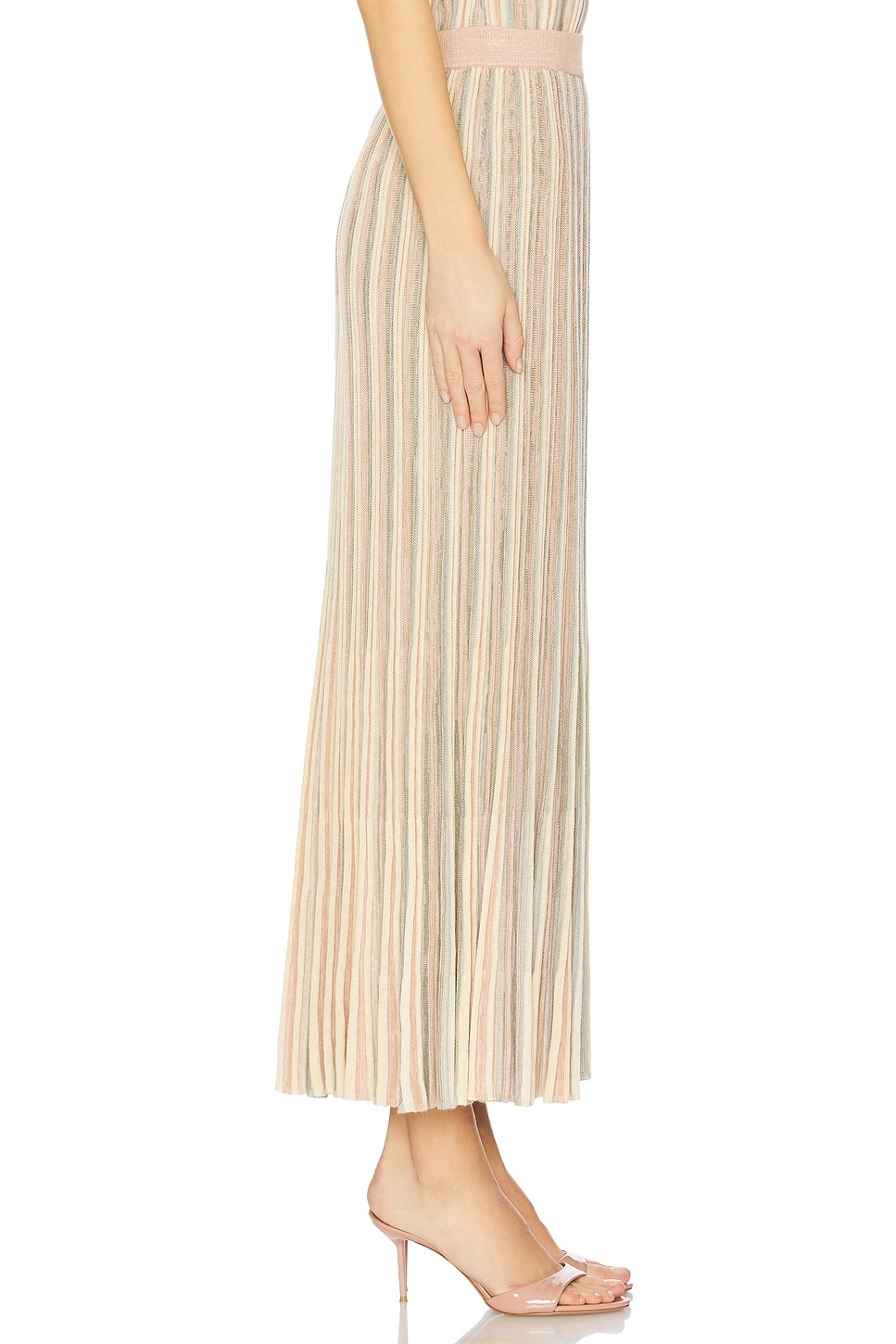 Illuminate Mouline Maxi Skirt - 3