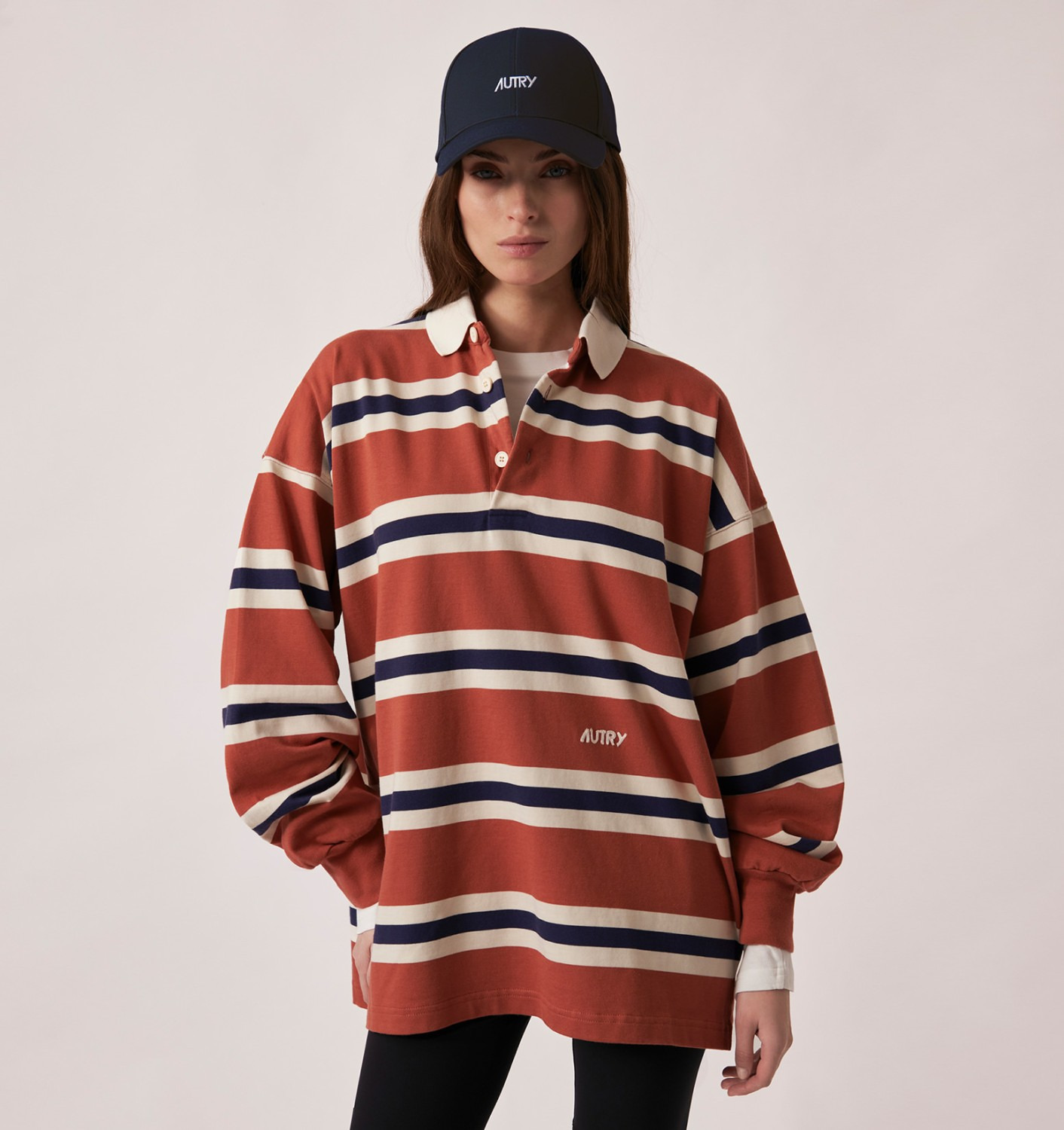 UNISEX STRIPED RUGBY POLO - 2