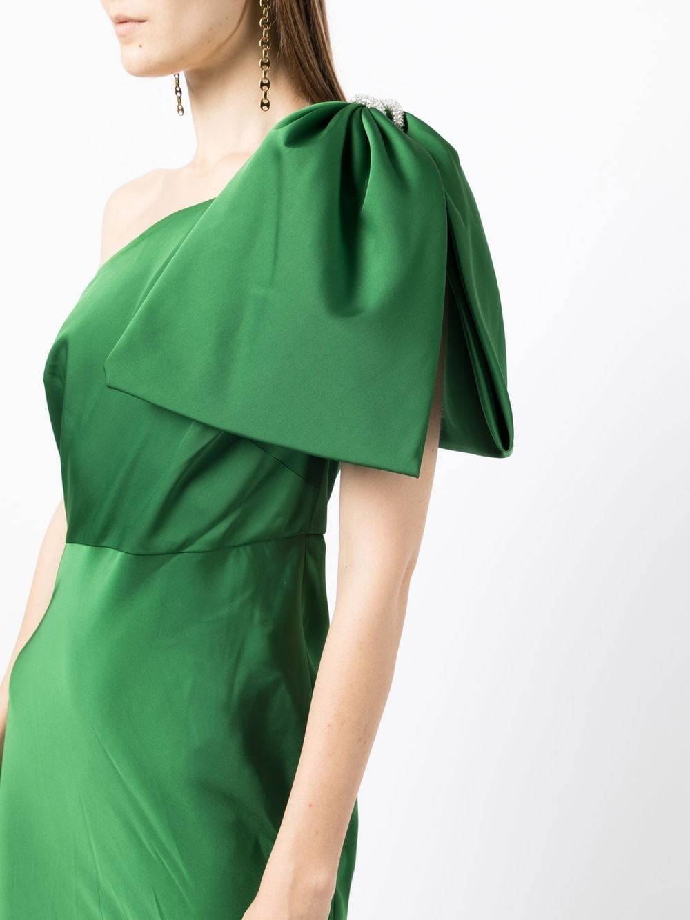 Aubrey single-shoulder gown - 5