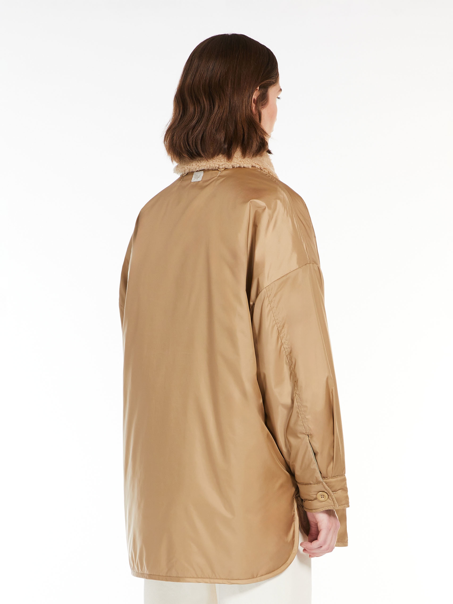 DRAVA Reversible water-repellent canvas down jacket - 4