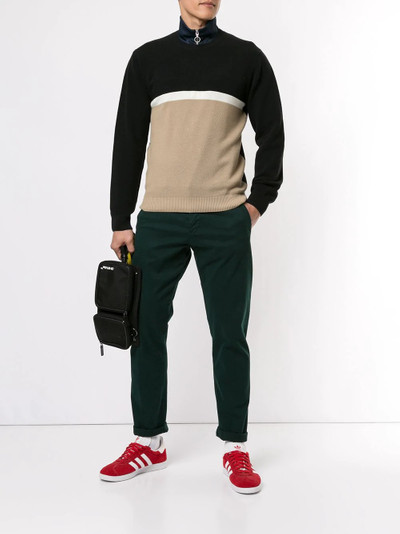 Supreme colour block pique jumper outlook