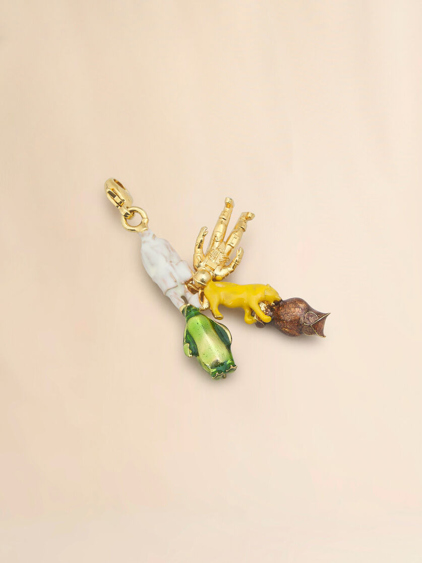 MARNI ALPHABET "K" CHARM - 3