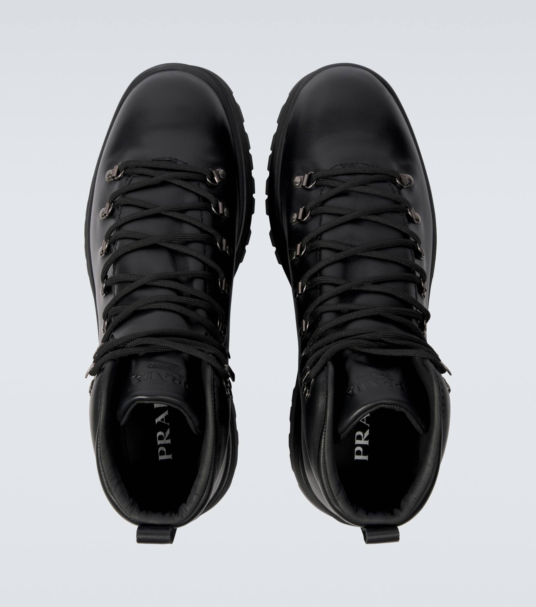 Brixxen leather lace-up boots - 4