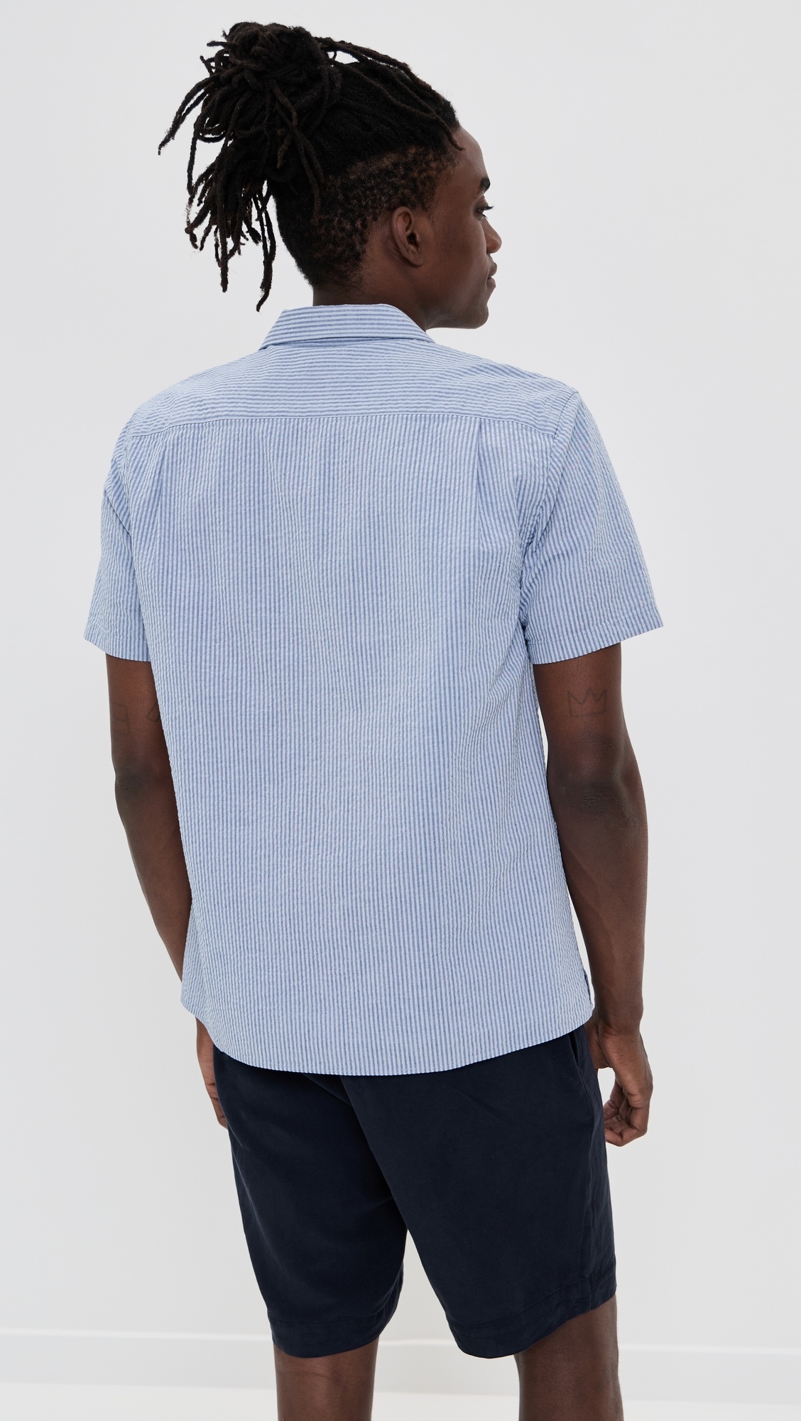 Seersucker Camp Shirt - 2