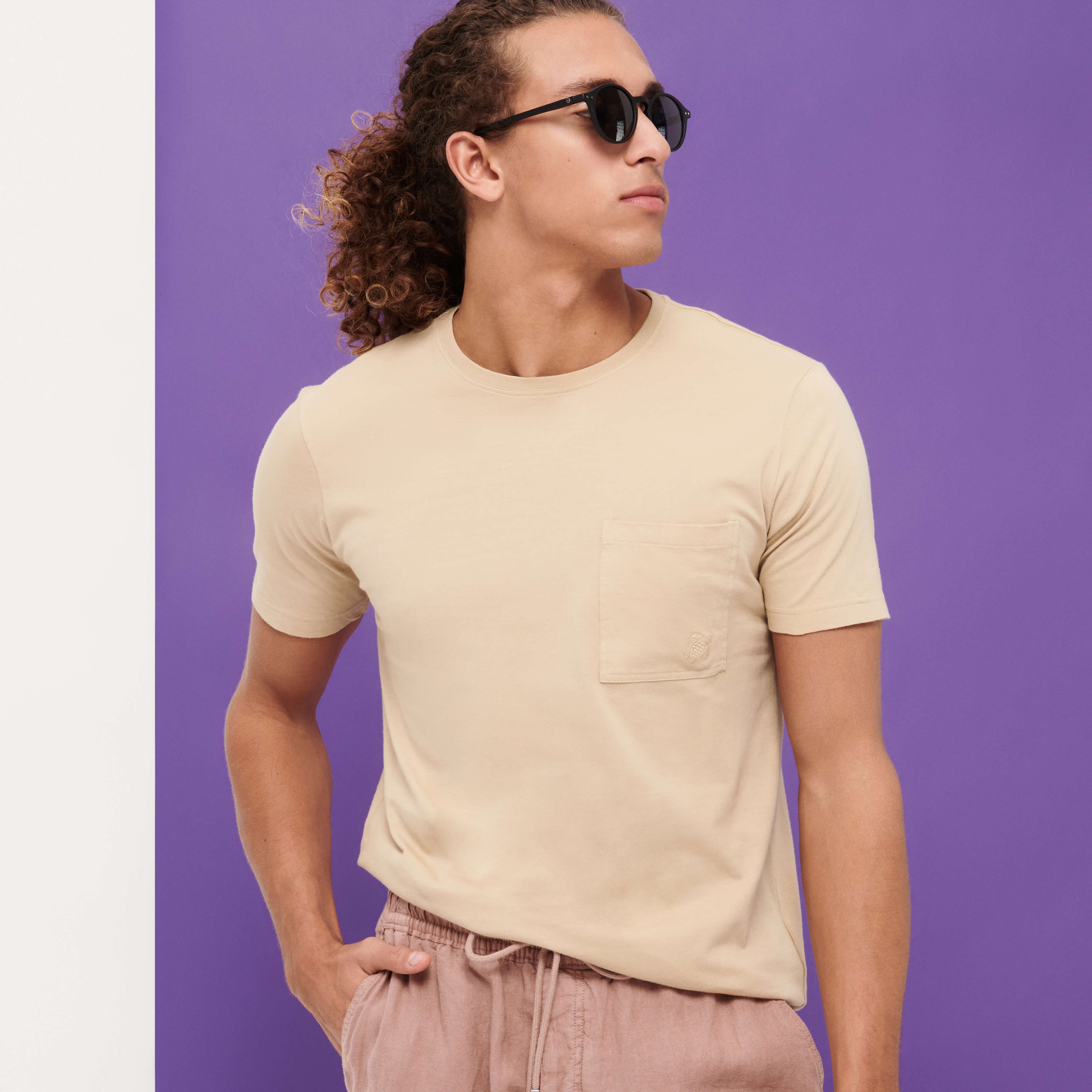 Men Organic T-Shirt Natural Dye - 5
