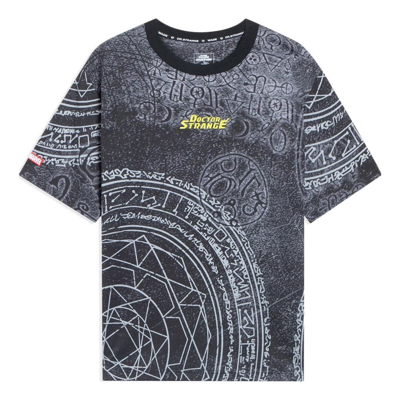 Li-Ning x MARVEL Doctor Strange Graphic T-shirt 'Grey' AHSS677-4 - 1