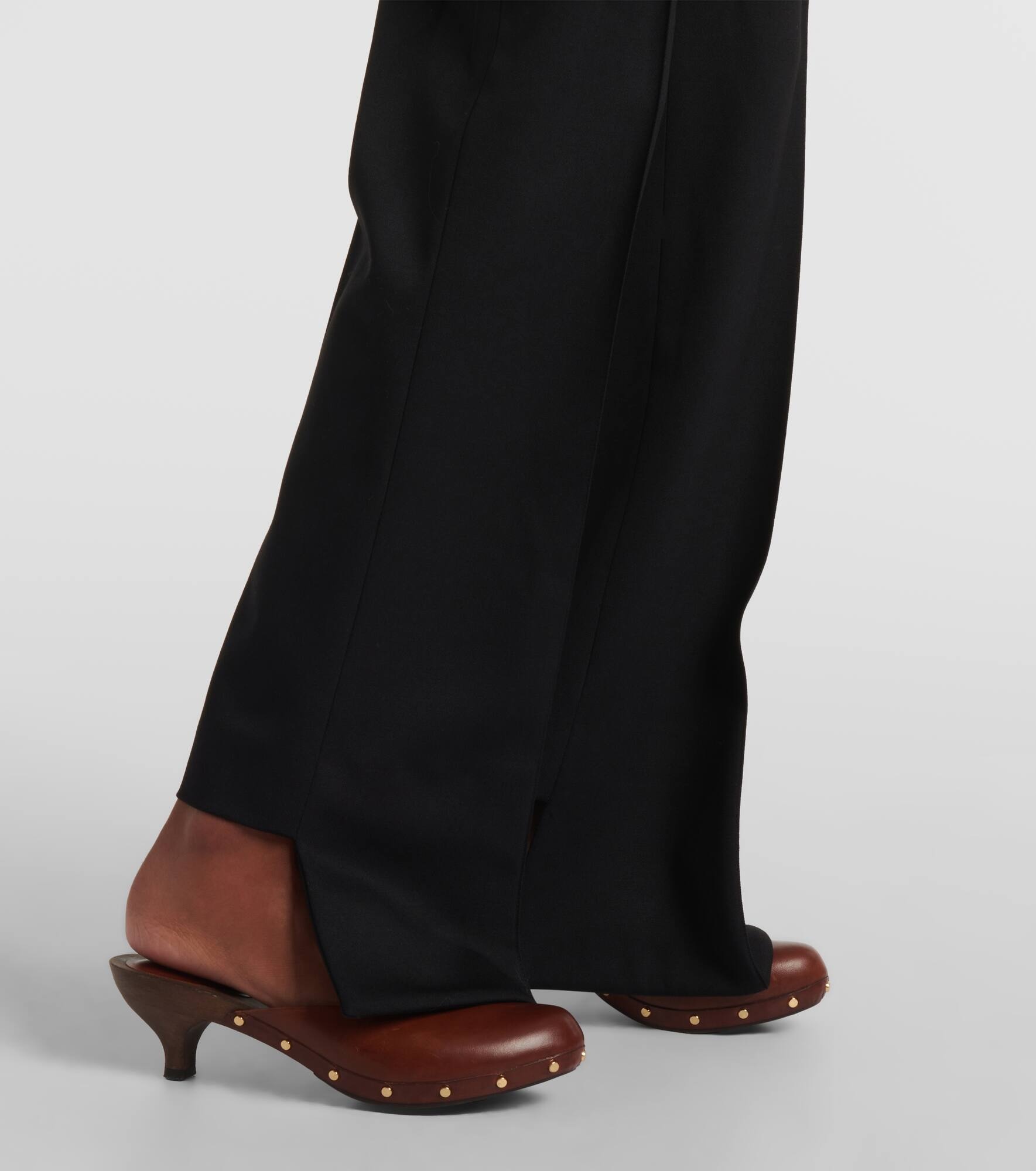 High-rise wide-leg pants - 5