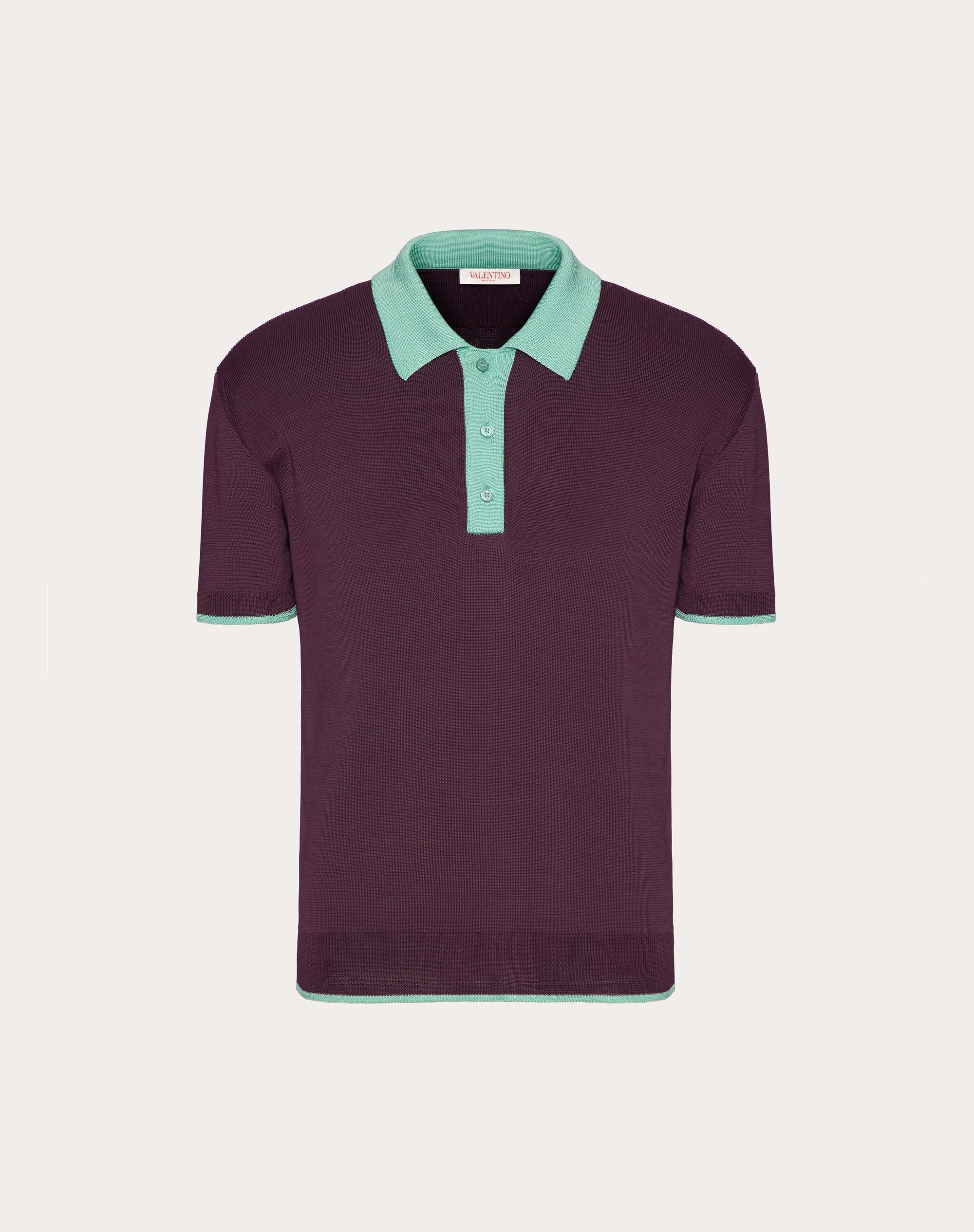 VISCOSE POLO SHIRT - 1