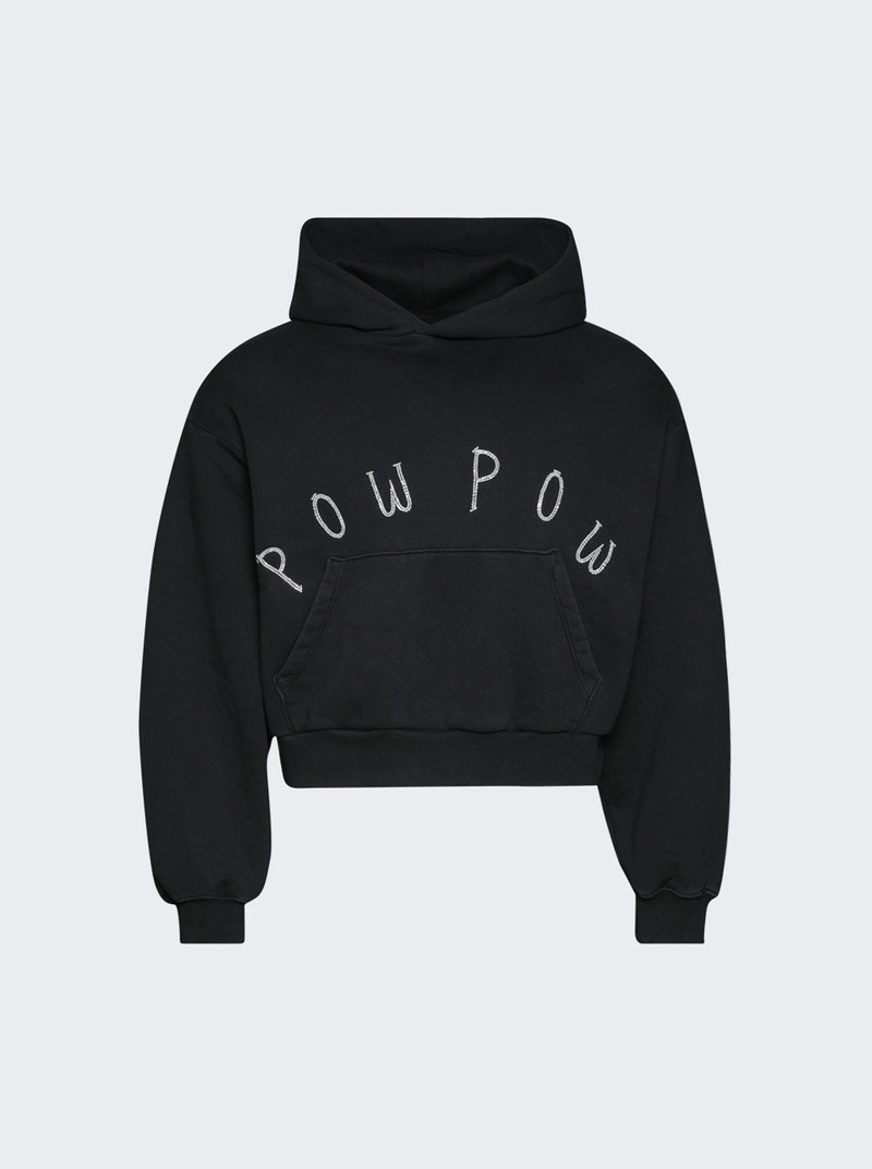 Pow Pow Hoodie Black 1