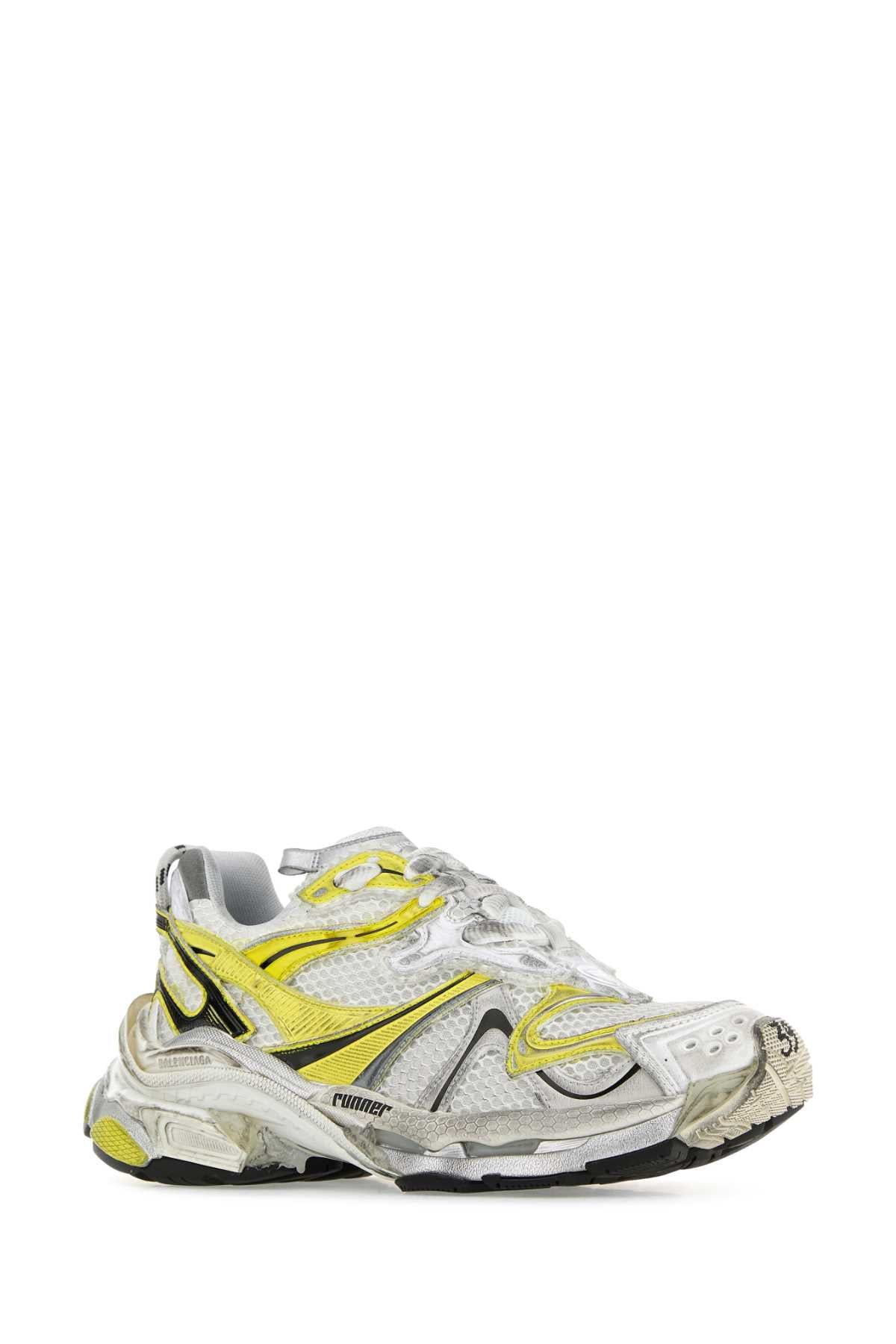 Balenciaga Men Multicolor Runner 2 Sneakers - 2