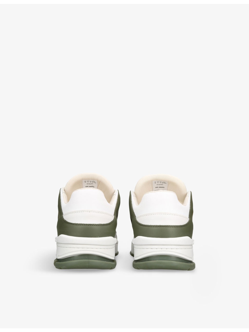 Area Low chunky-sole leather low-top trainers - 4