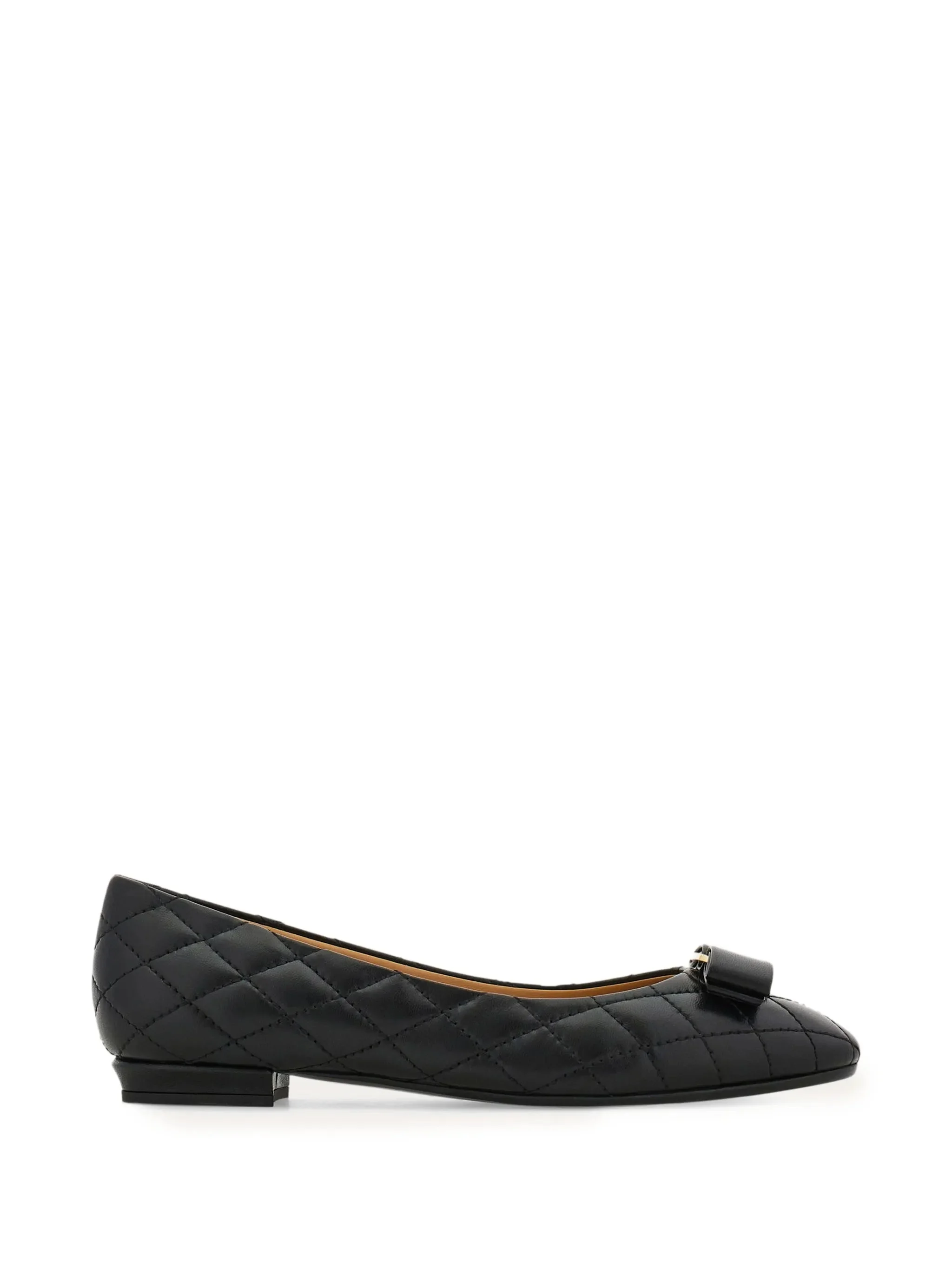 Ferragamo Quilted Varina Ballet Flat - 1