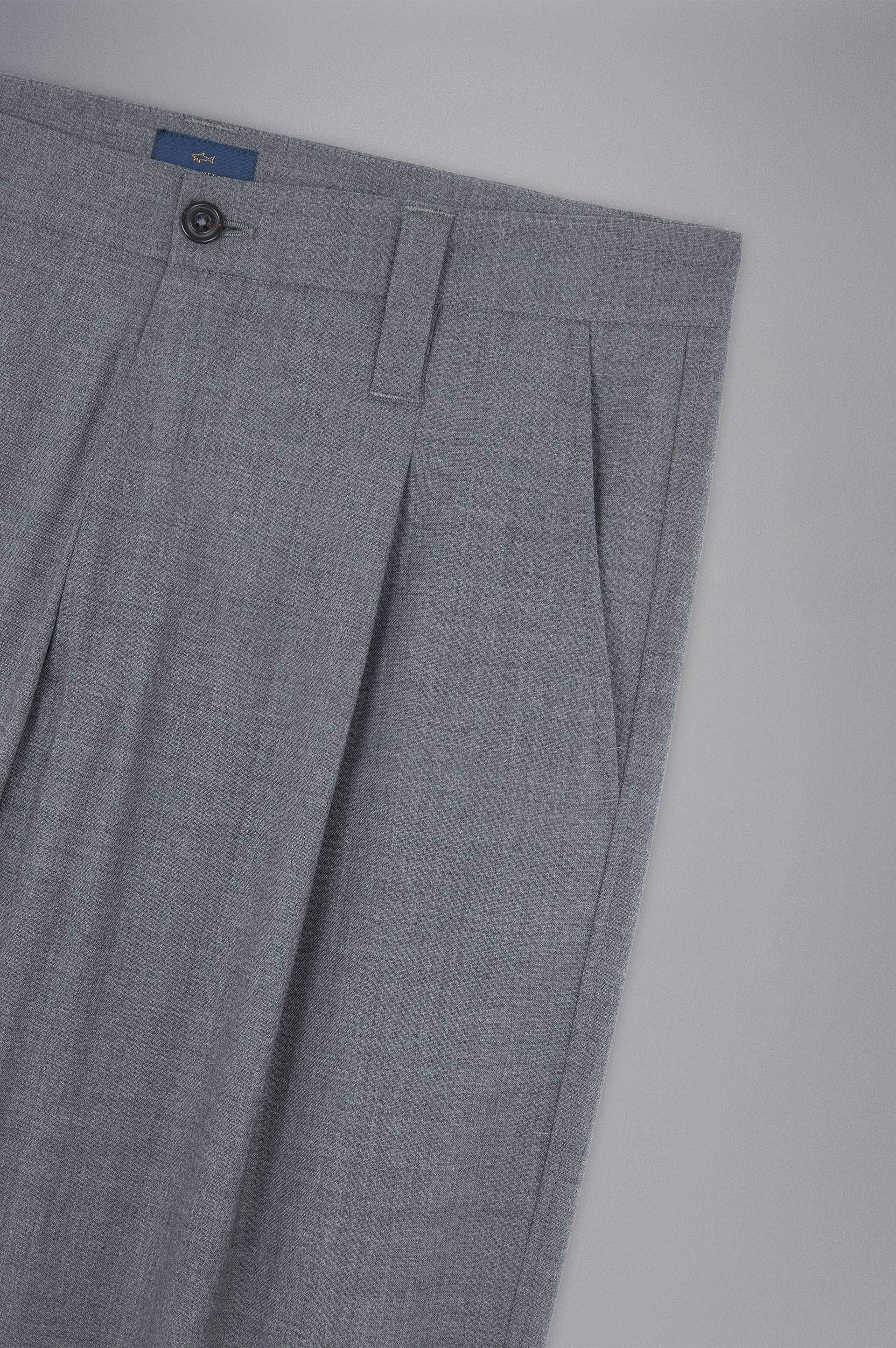 TECHNICAL WOOL CHINO TROUSERS - 5