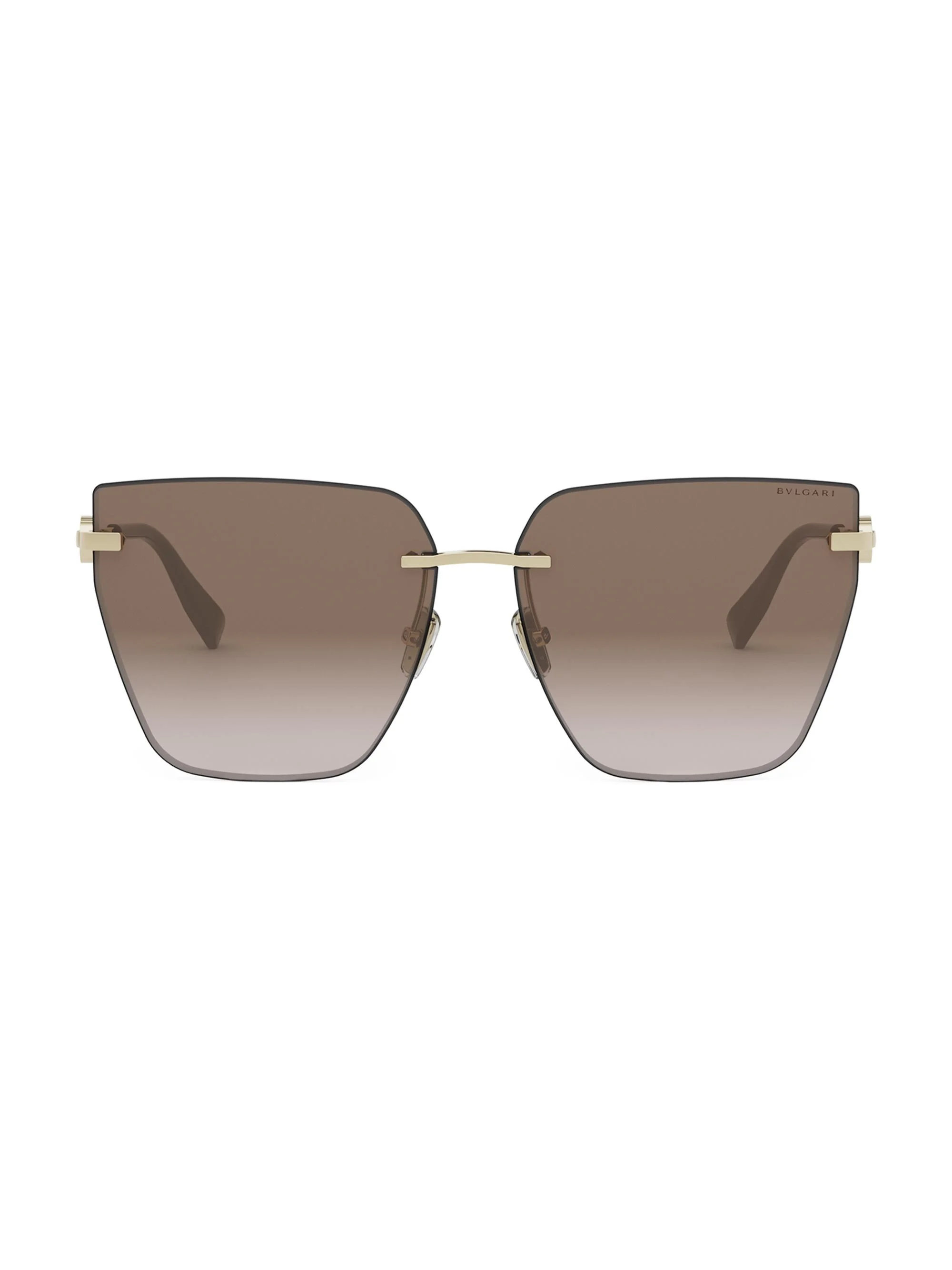 Women's 61MM Butterfly Sunglasses - Gold Gradient Brown - 1