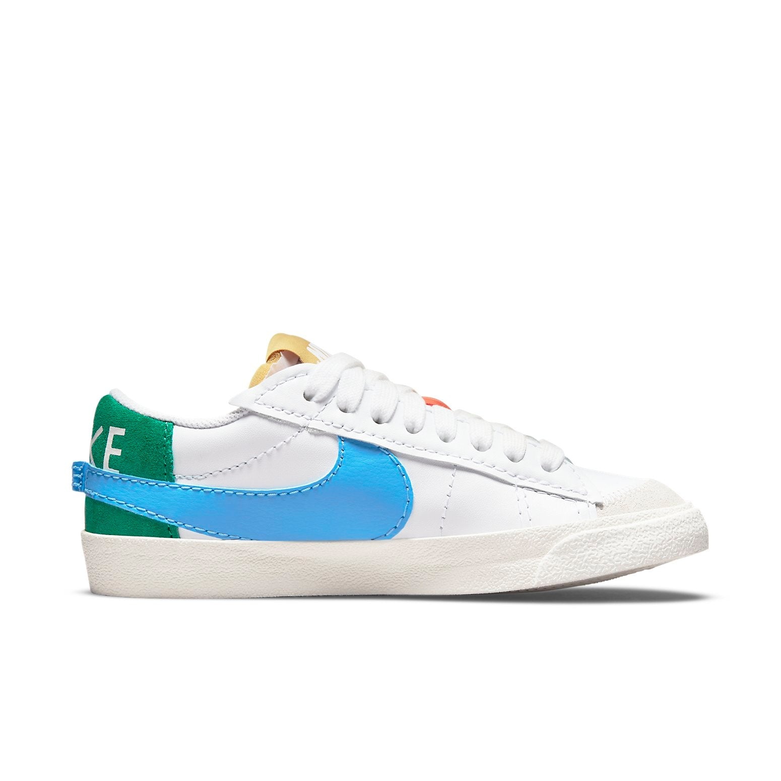 (WMNS) Nike Blazer Low '77 Jumbo 'Mismatch' DQ1470-100 - 2