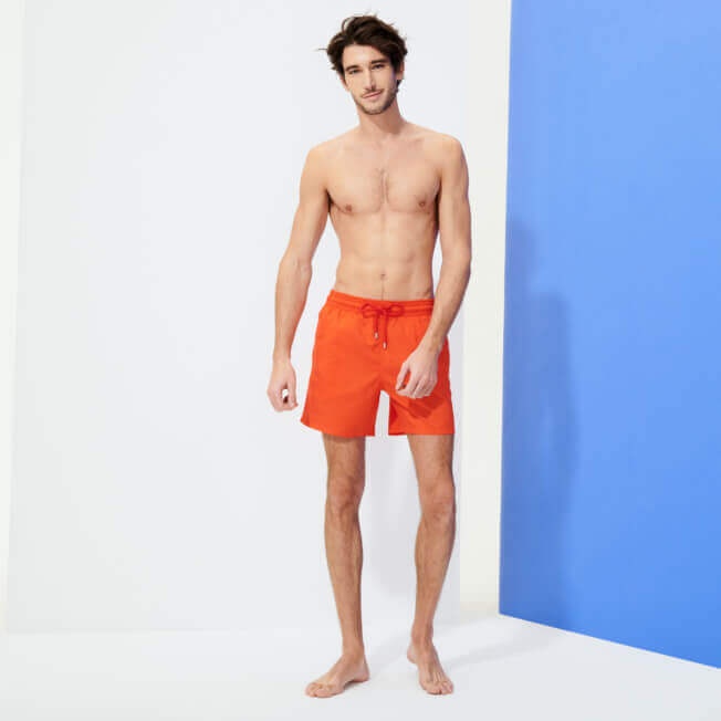 Men Swim Trunks Ultra-light and packable Solid - 5