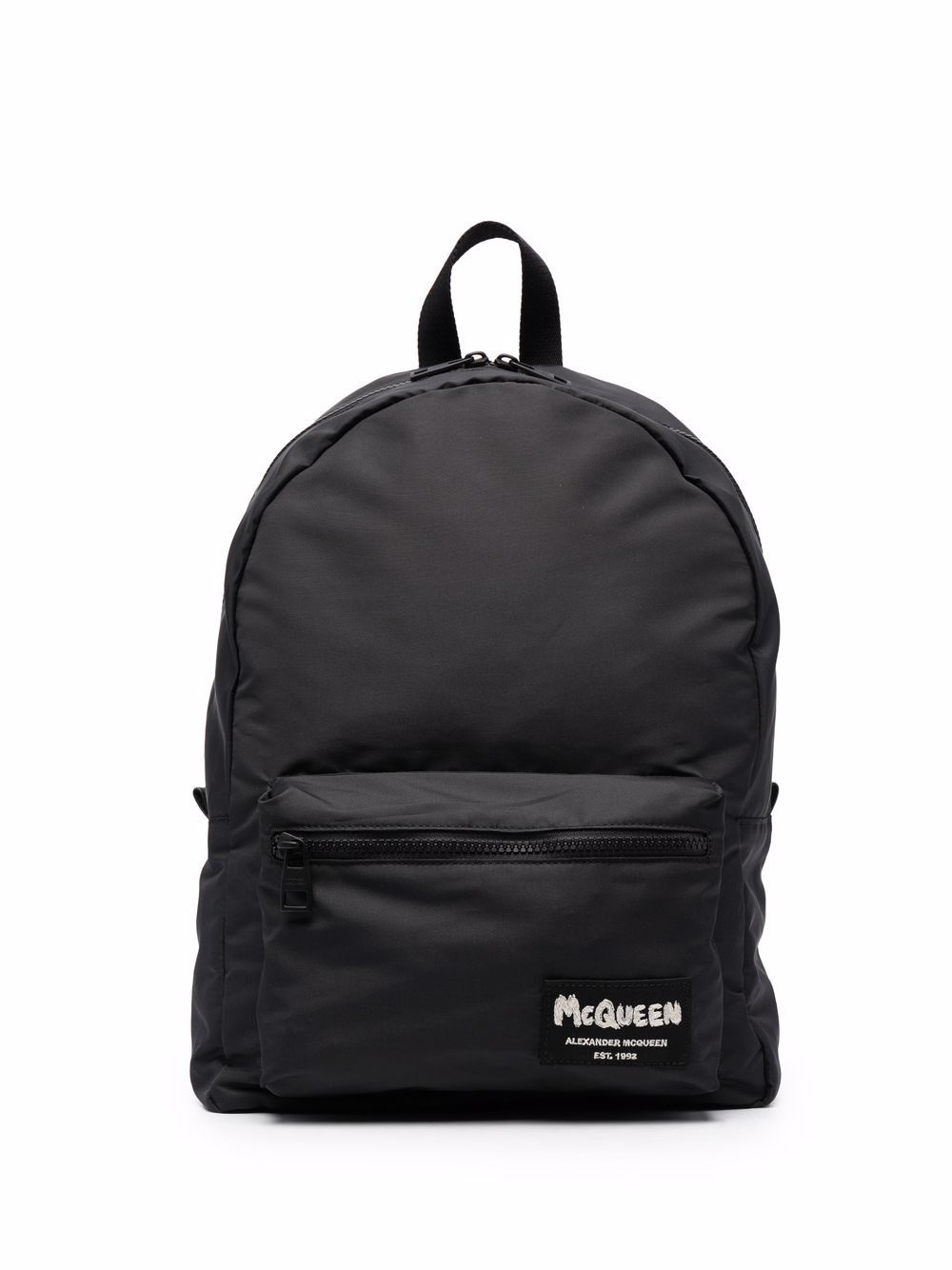 logo-patch pocket backpack - 1