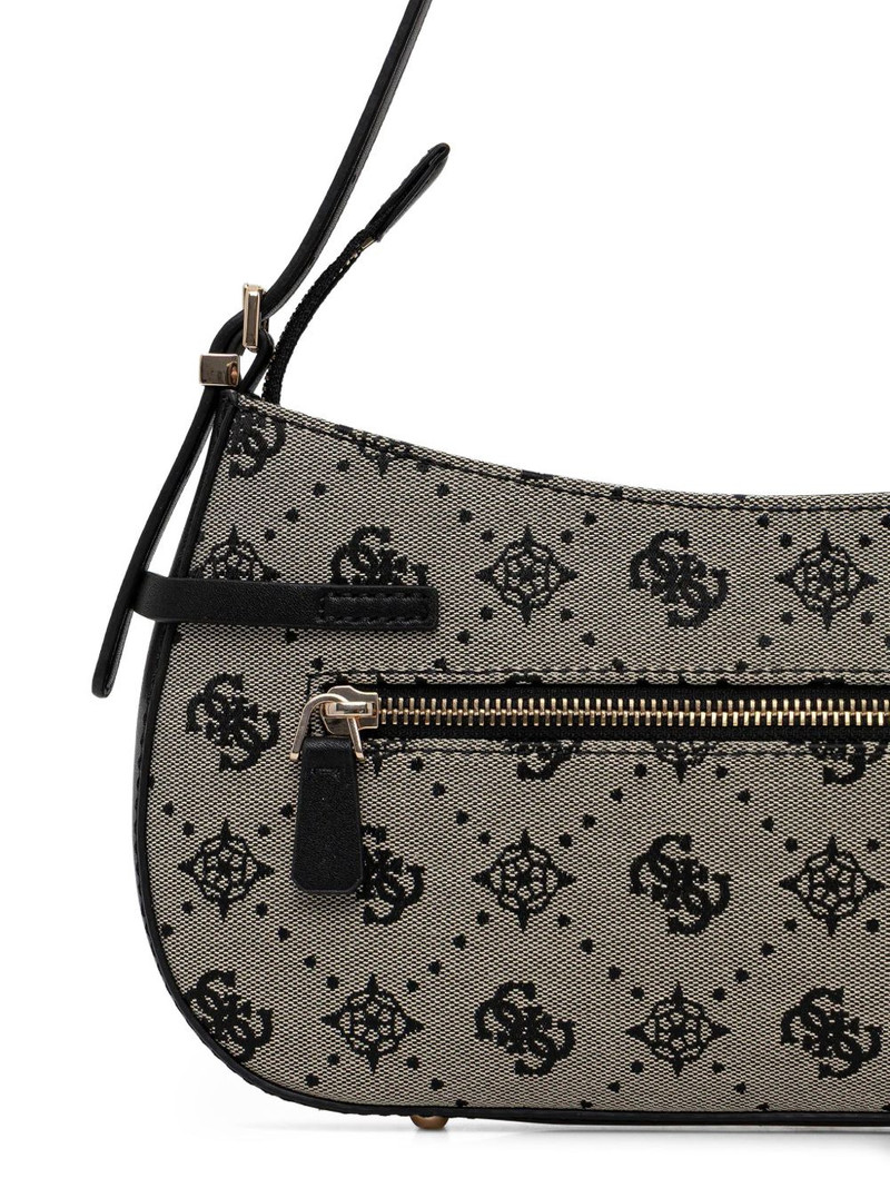 monogram zip tote 4
