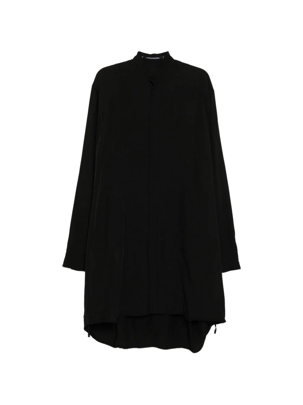 band collar shirt - 1