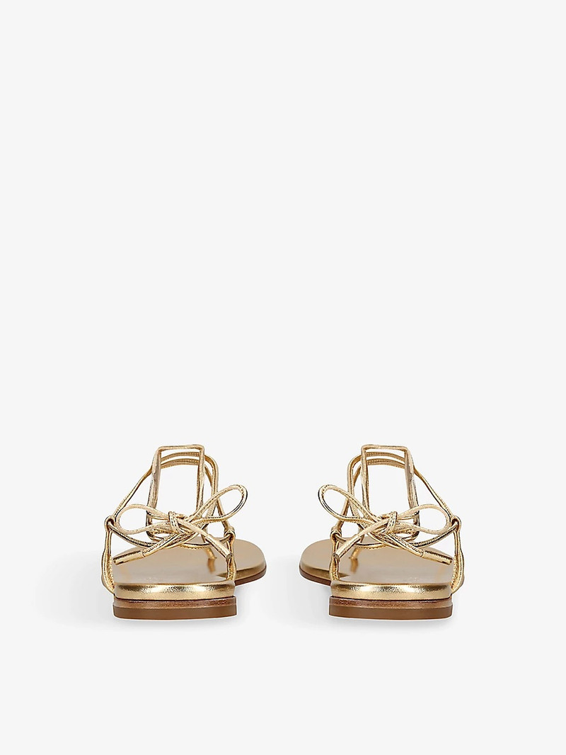 Gianvito Rossi Gwyneth Leather Sandals outlook