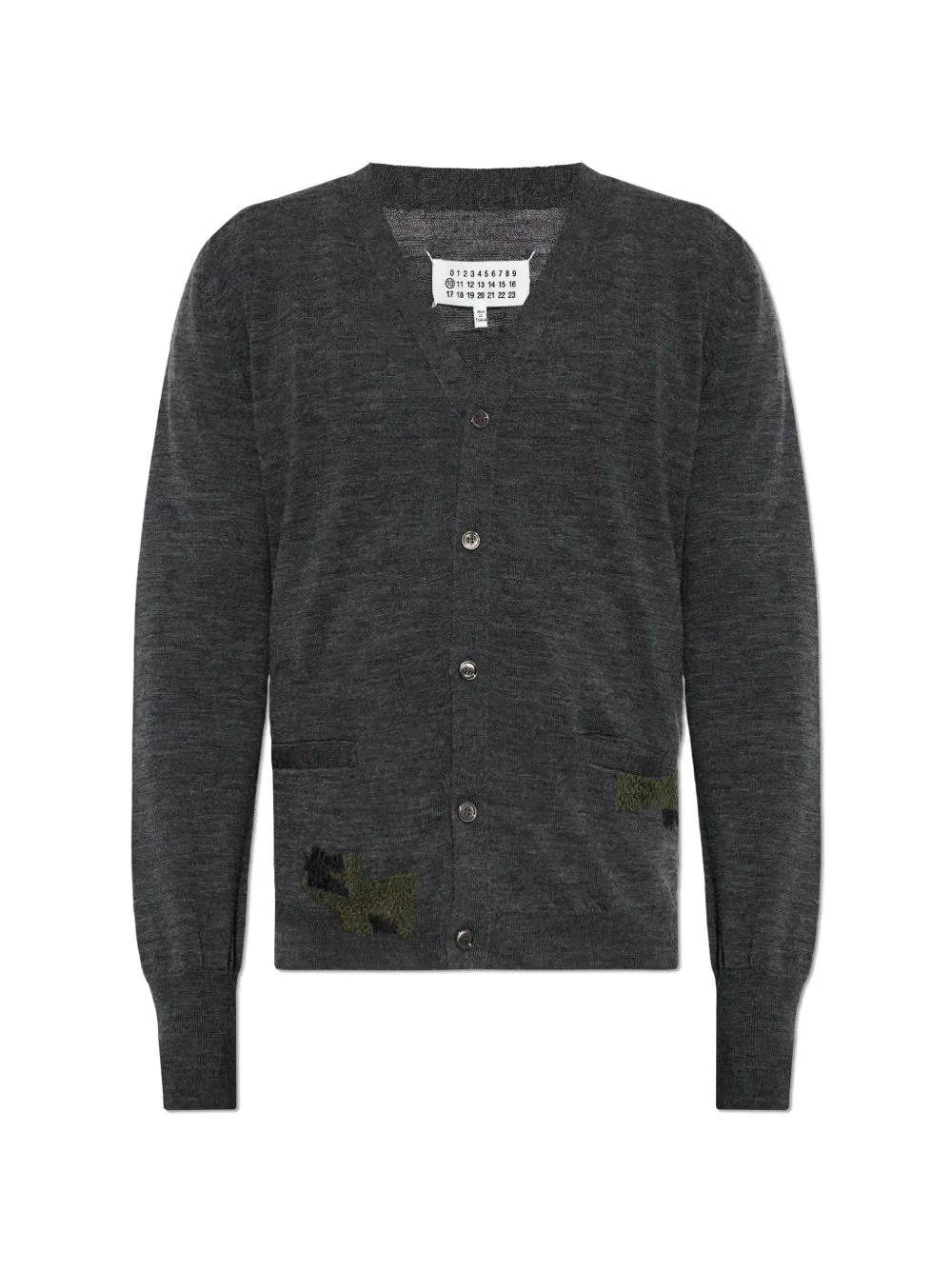 MENDED CARDIGAN - GREY - 1