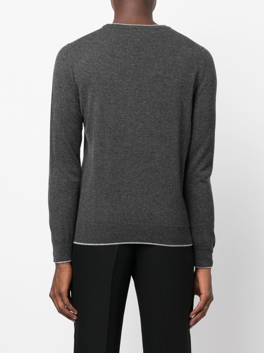 crew neck cashmere jumper - 4