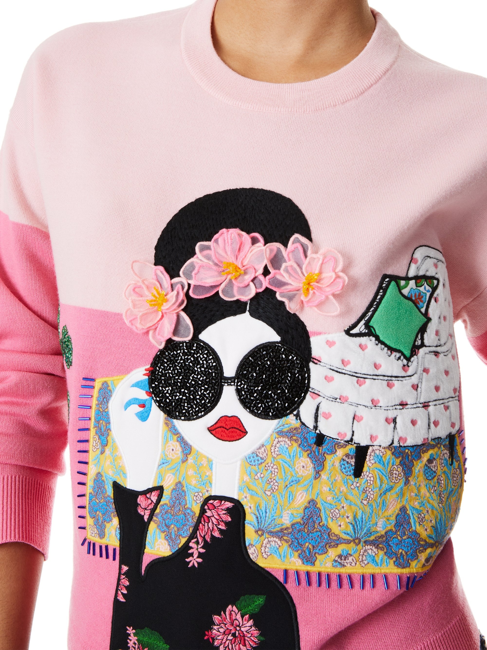 GLEESON STACE FACE PULLOVER - 5
