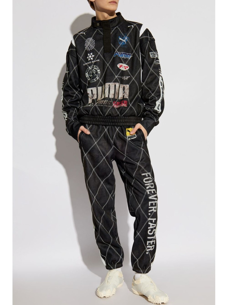 x A$ap Rocky quilted track pants 3