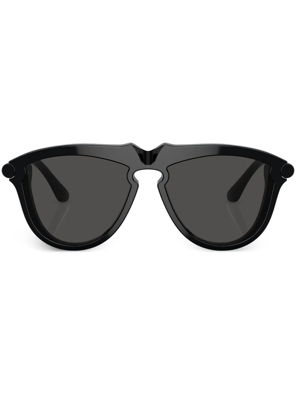 round-frame sunglasses - 1