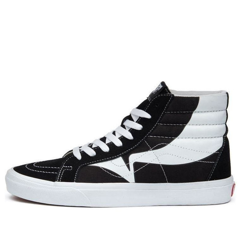 Vans SK8-HI Reissue 'Warp - Black White' VN0A4U3D21N - 1