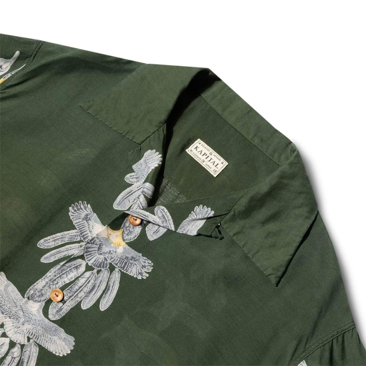 SILK RAYON EAGLE JEWEL ALOHA SHIRT - 3