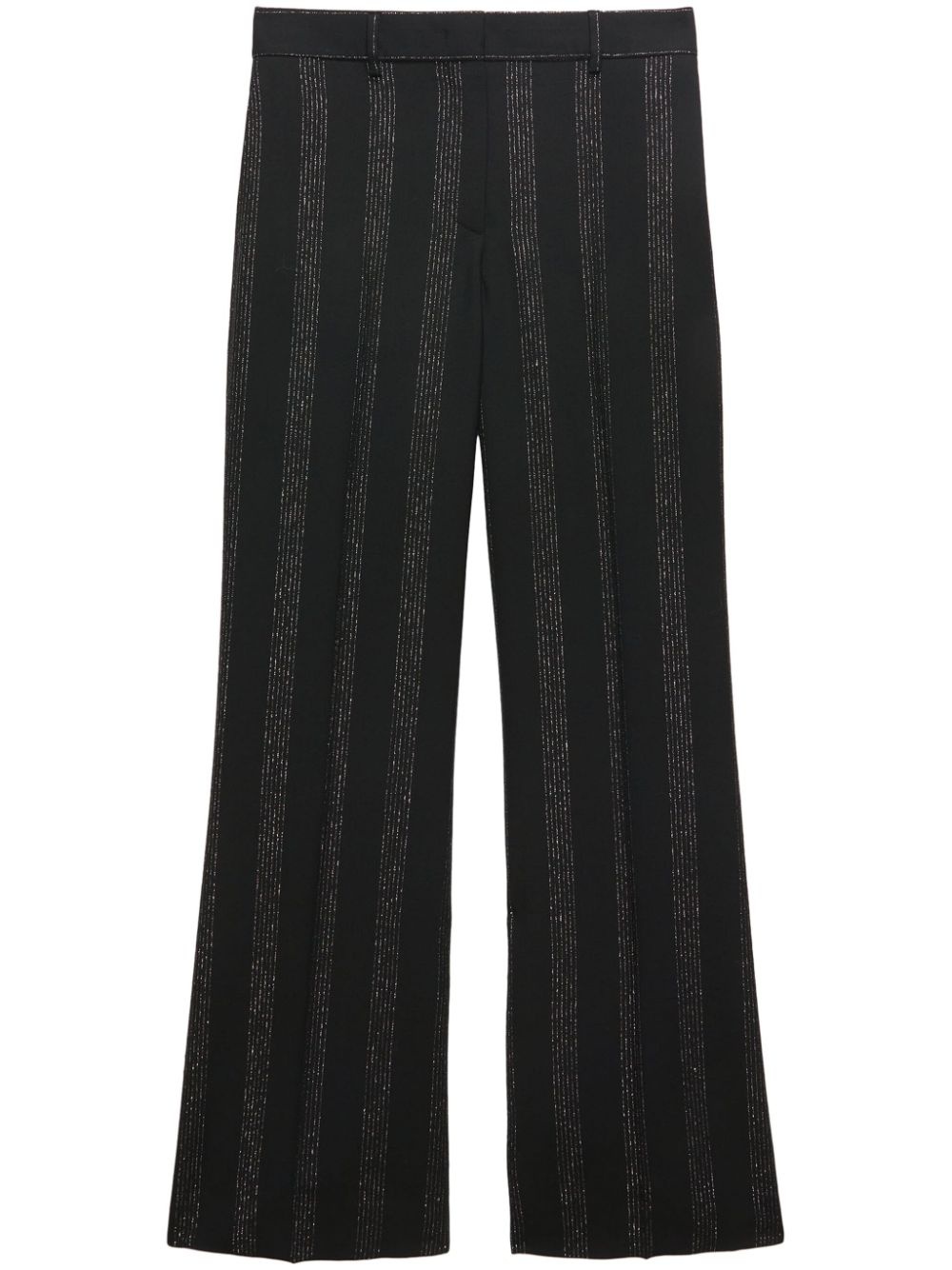 striped wide-leg trousers - 1