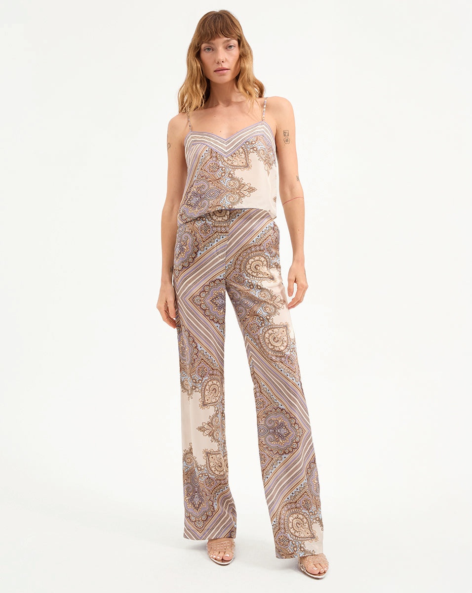 GRIGORE SILK PANT - 7