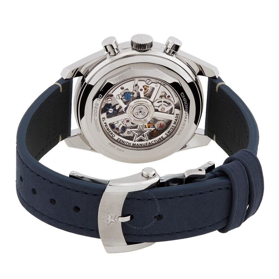 Zenith Chronomaster Original Chronograph Automatic Chronometer Blue Dial Men's Watch 03.3200.3600/51 - 3