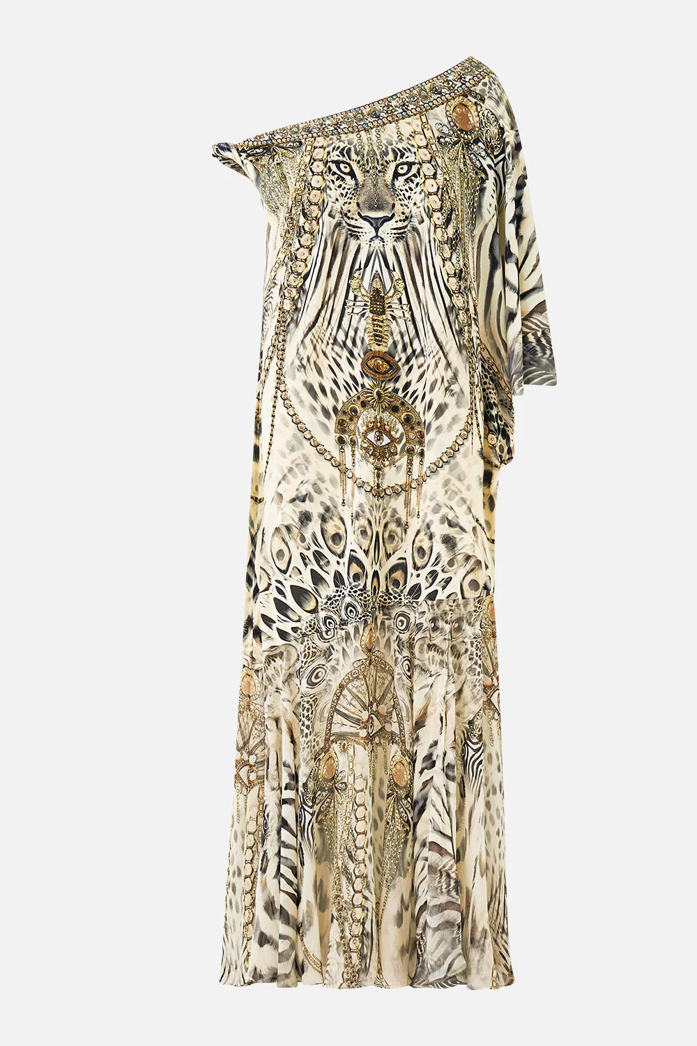 TWISTED ONE SHOULDER DRESS - 1