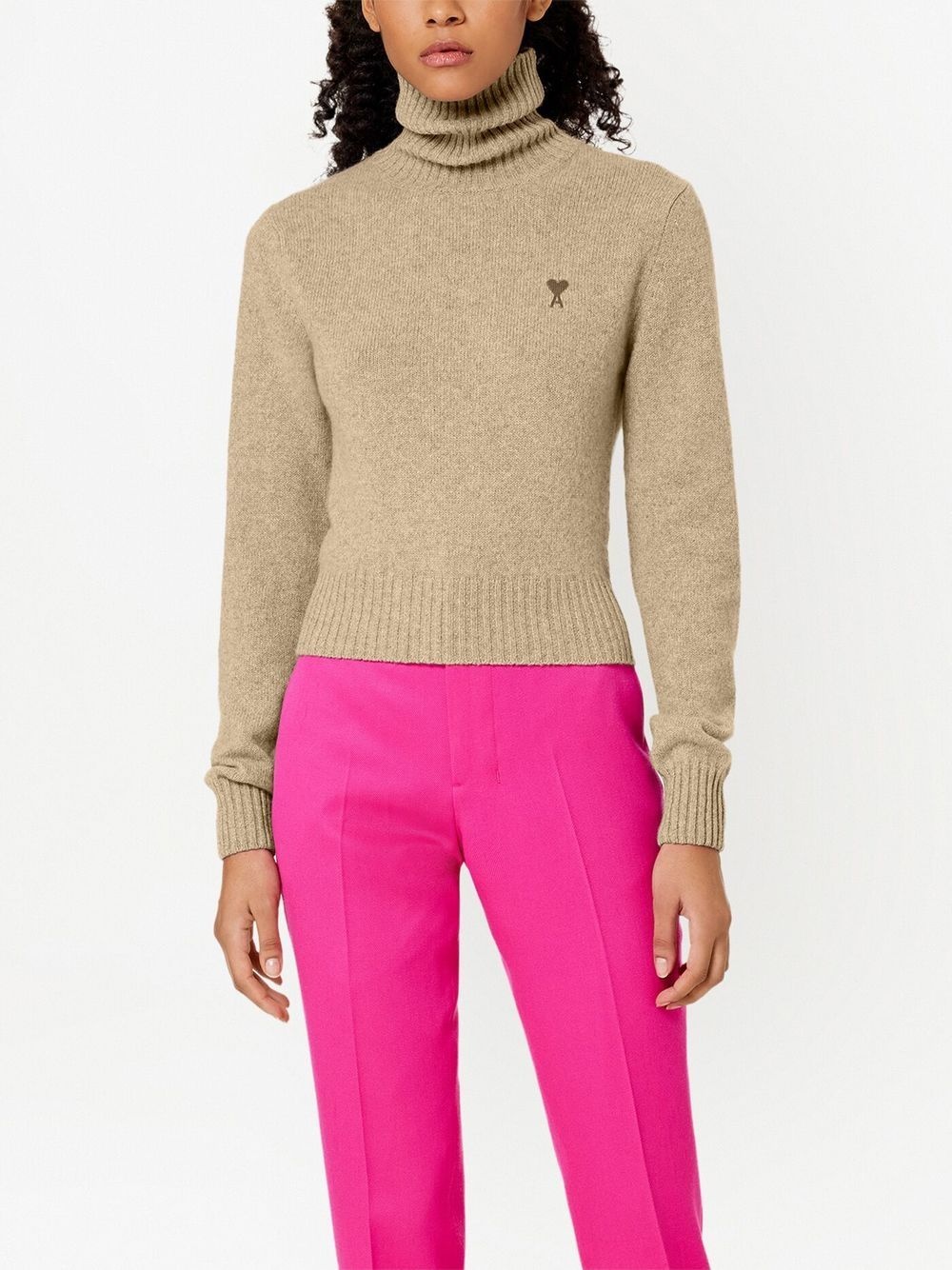Ami De Coeur roll-neck jumper - 3