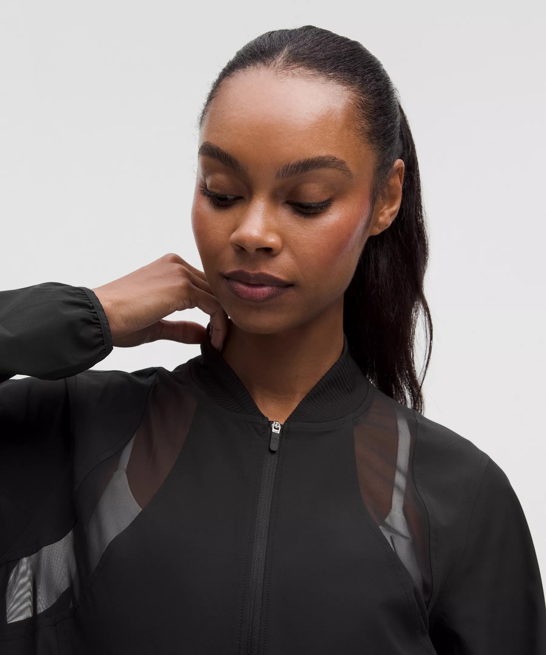 Mesh-Ventilated Tennis Jacket - 4