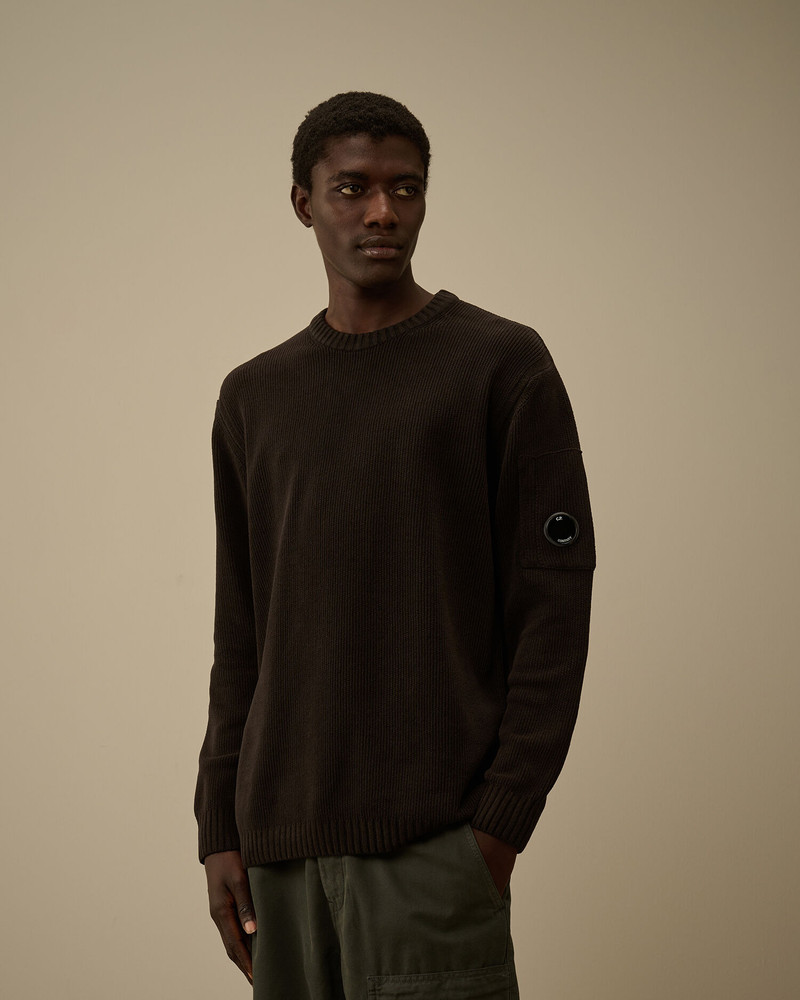 Cotton Chenille Crewneck Sweater 3