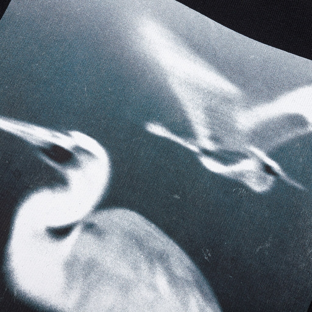 CENSORED HERON CREWNECK - BLACK/WHITE - 3