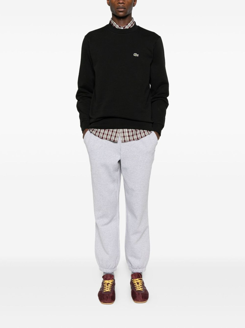 LACOSTE logo-detail crew-neck sweatshirt outlook