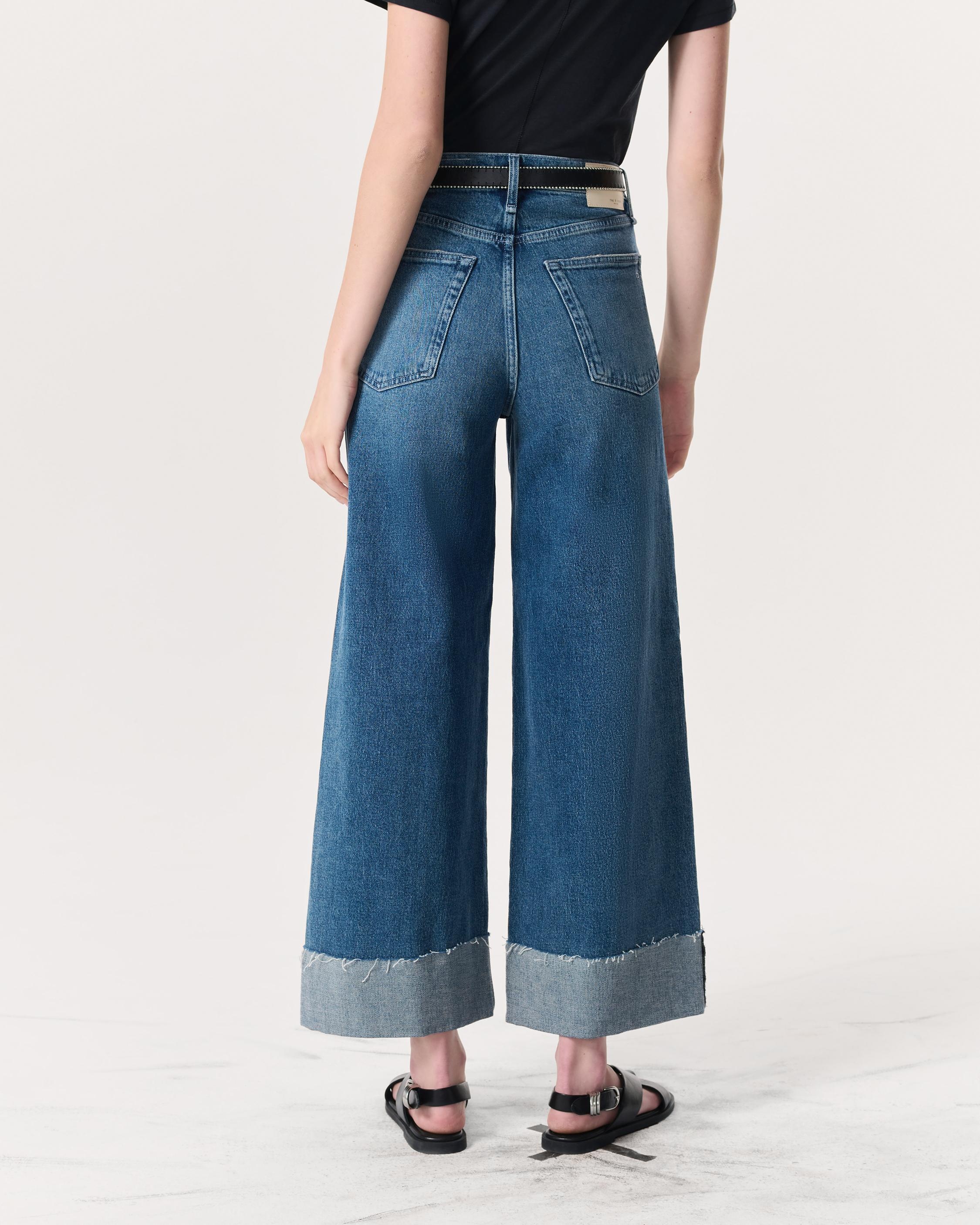 Sofie Ankle-Length Wide-Leg Jeans
Vintage Stretch Denim - 5