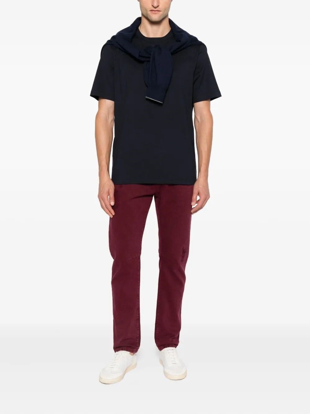 Dyed Denim Pants - 2