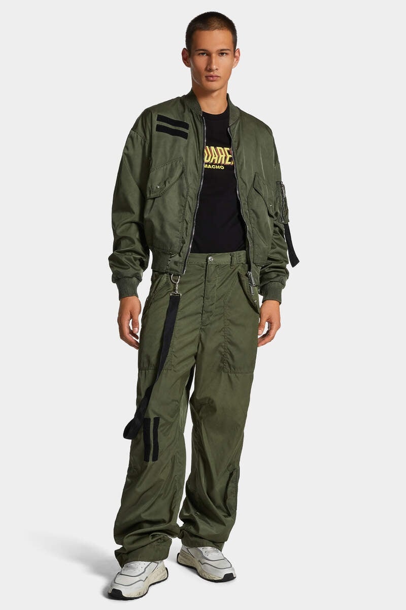 80S MILITARY GARMENT DYED BOMBER - 6