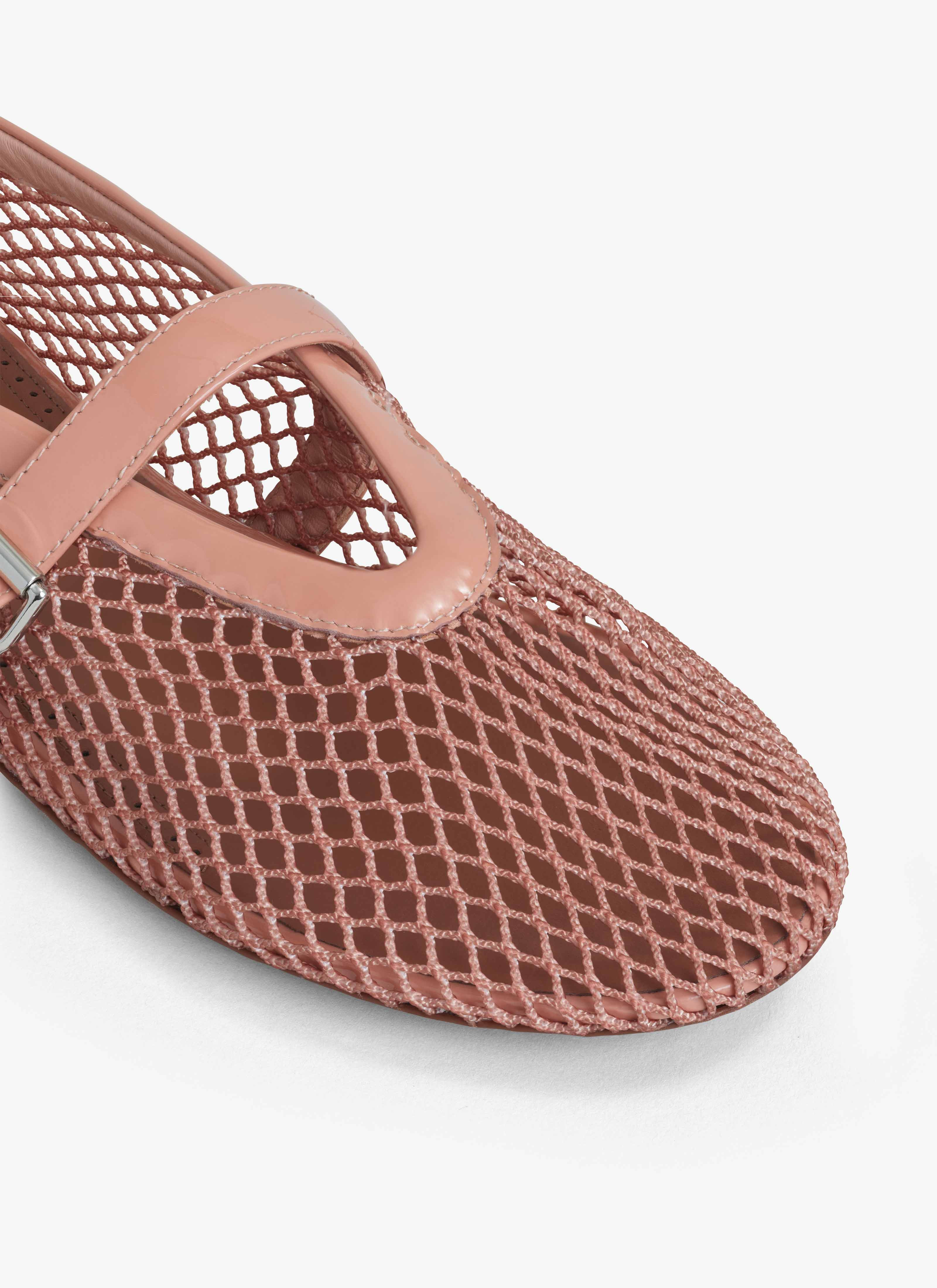 BALLET FLATS IN FISHNET - 3