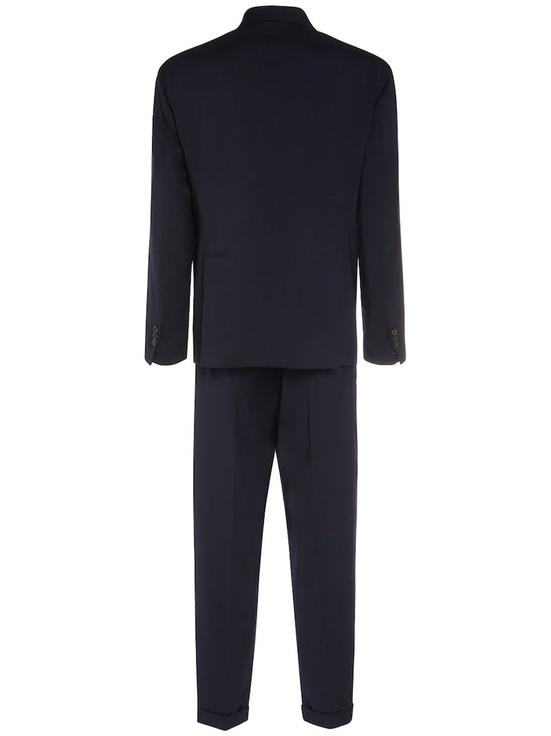 Cipro Fit single breasted wool suit - 6