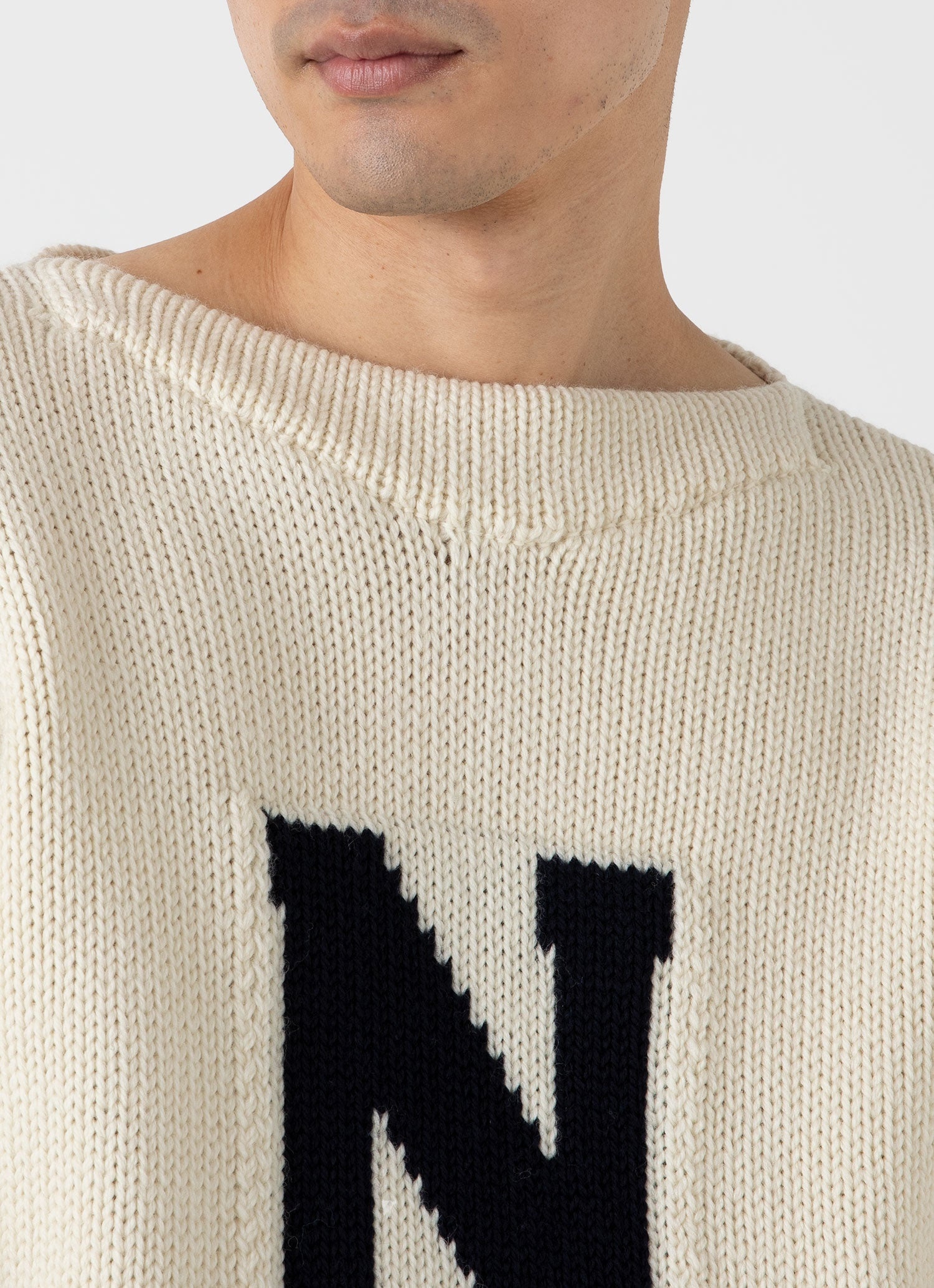 Sunspel x Nigel Cabourn Wide Neck Crew - 6