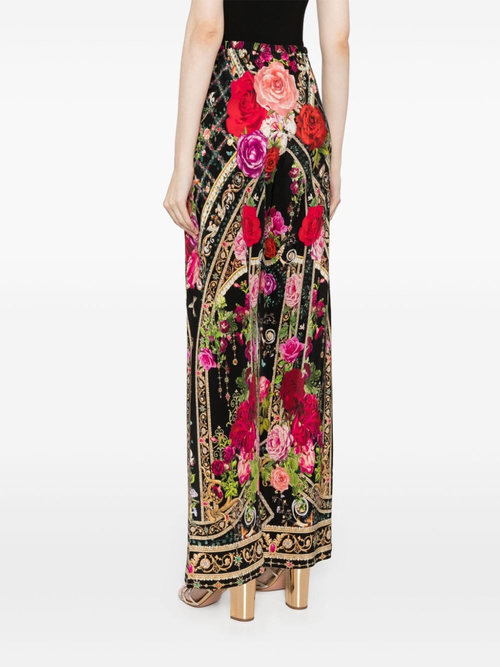 Reservation For Love silk trousers - 4