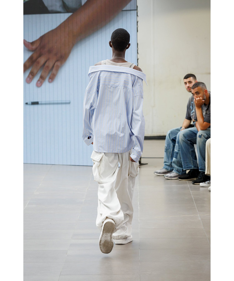 Triple Layered Stripe Shirt 19