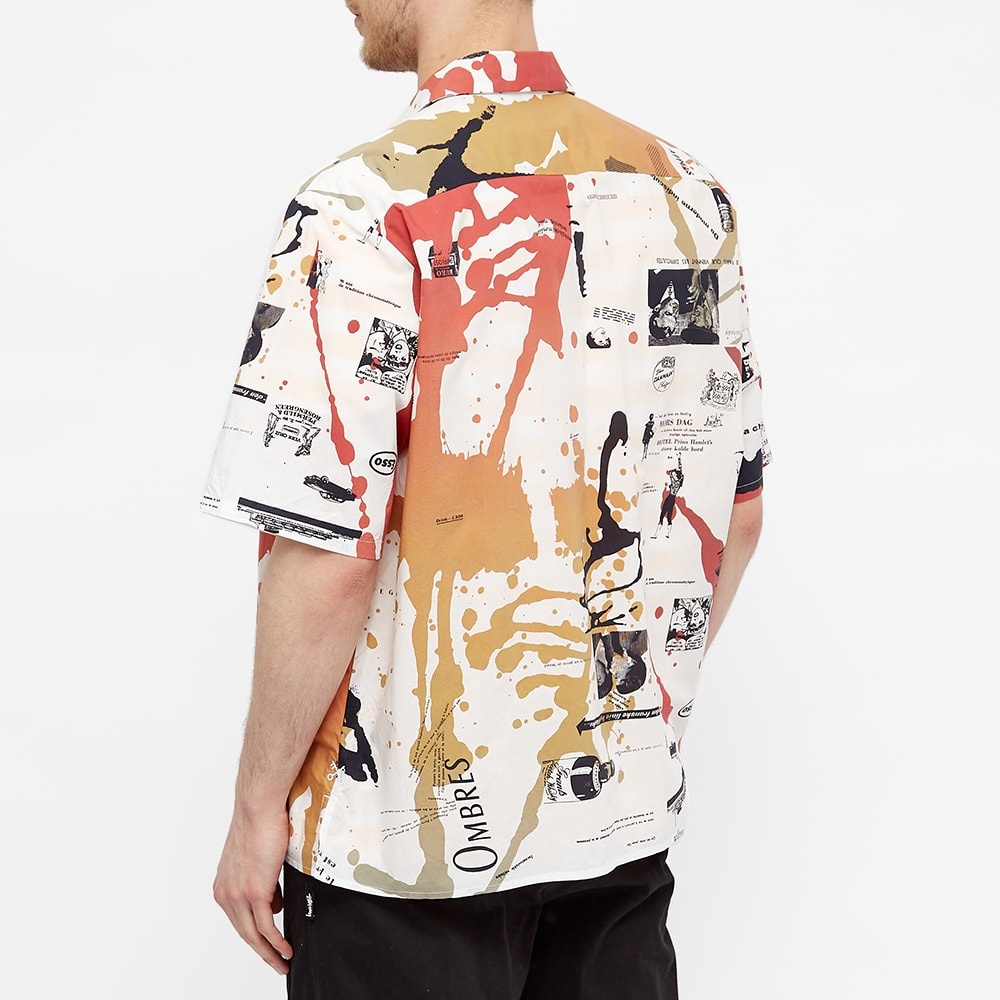 Uniform Experiment Asger Jorn Short Sleeve Regular Collar Bi - 5