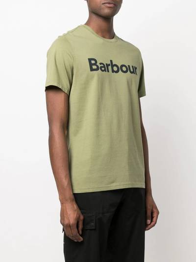 Barbour logo-print short-sleeved T-shirt outlook